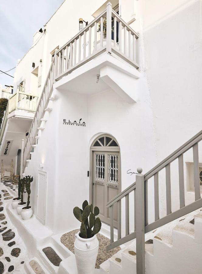 Elaia Luxury Suites Mykonos Mykonos Town Exterior photo