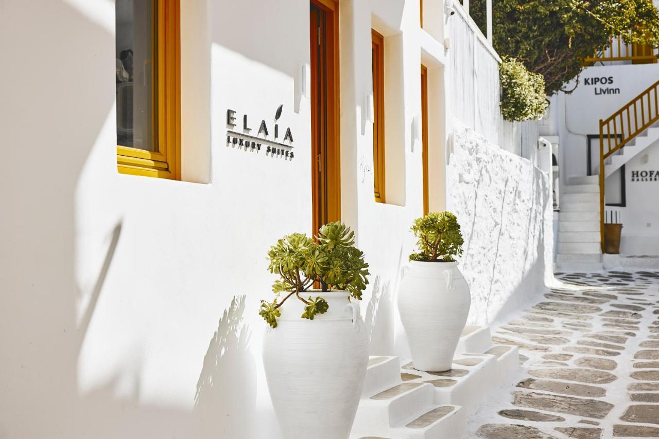 Elaia Luxury Suites Mykonos Mykonos Town Exterior photo