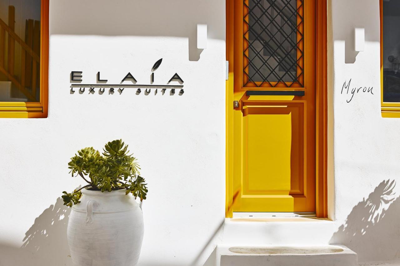 Elaia Luxury Suites Mykonos Mykonos Town Exterior photo
