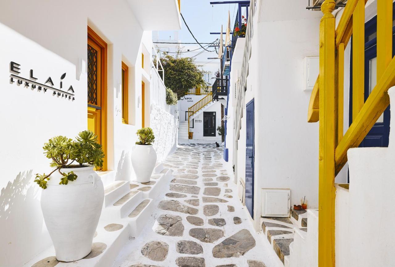 Elaia Luxury Suites Mykonos Mykonos Town Exterior photo
