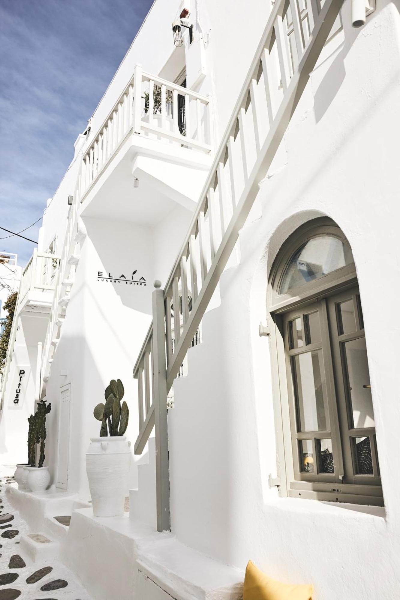 Elaia Luxury Suites Mykonos Mykonos Town Exterior photo
