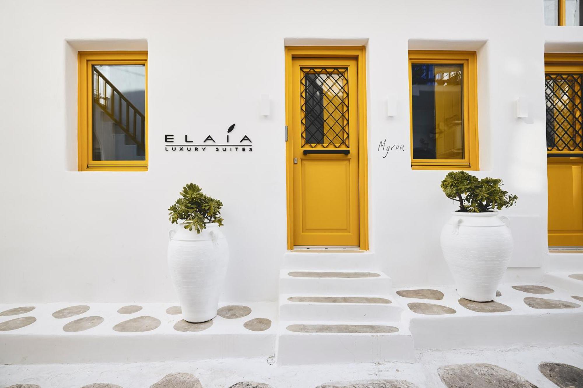 Elaia Luxury Suites Mykonos Mykonos Town Exterior photo