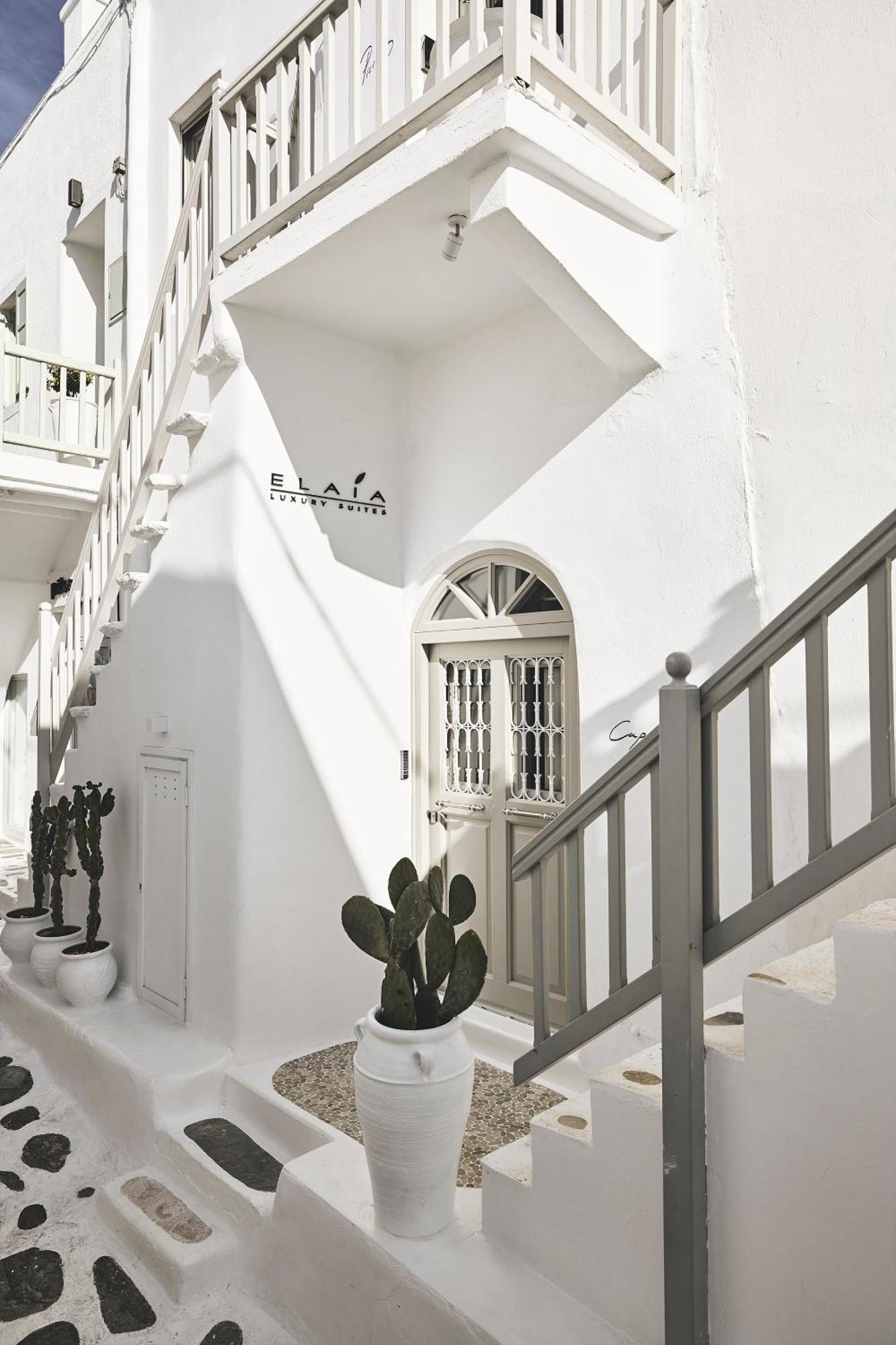 Elaia Luxury Suites Mykonos Mykonos Town Exterior photo